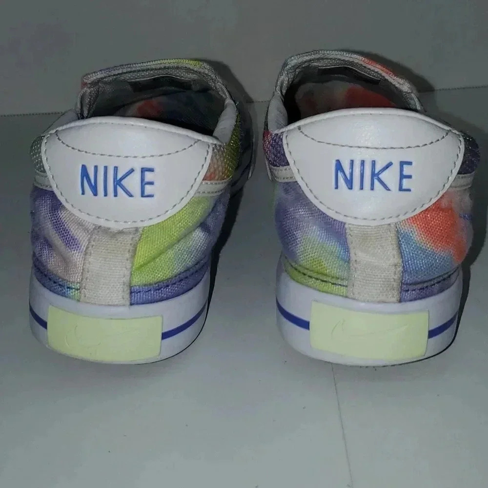 Nike Court Legacy Tie Dye Slip On Shoes Women's Size 8.5 - Picture 3 of 15